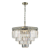 Vyana 4 Light Pendant Antique Brass dar lighting